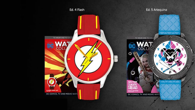 Coleção de relógios da DC é estilo ou para ficar na estante?