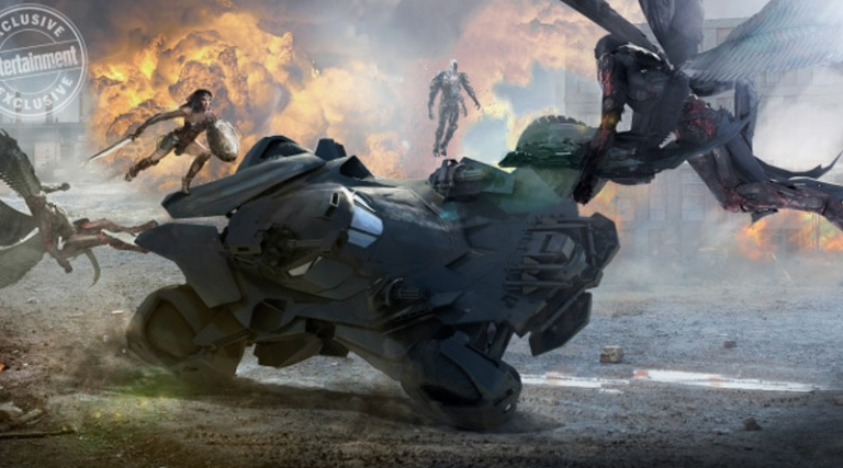 Liga da Justiça | Artes conceituais do filme mostram heróis, amazonas e parademônios