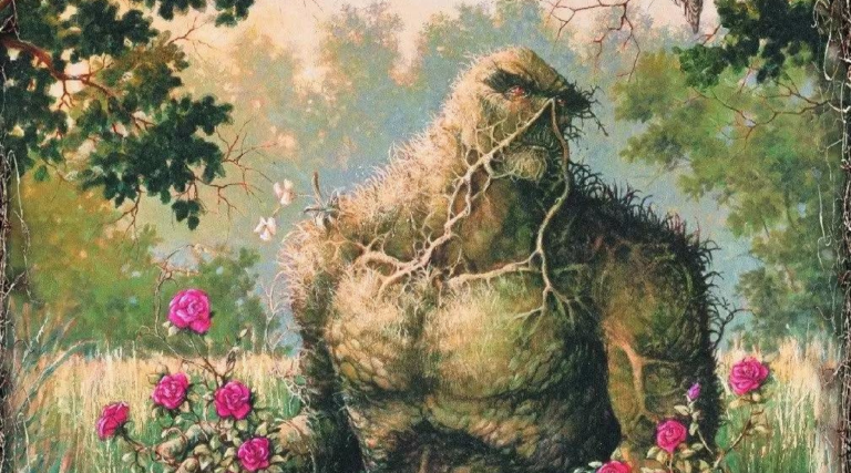 Dia dos Namorados | Especial mostra Monstro do Pântano beijando Lady Frankenstein