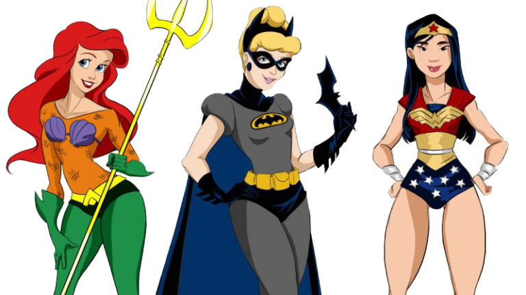 Liga da Justiça | Artista reimagina as princesas da Disney como heroínas do grupo