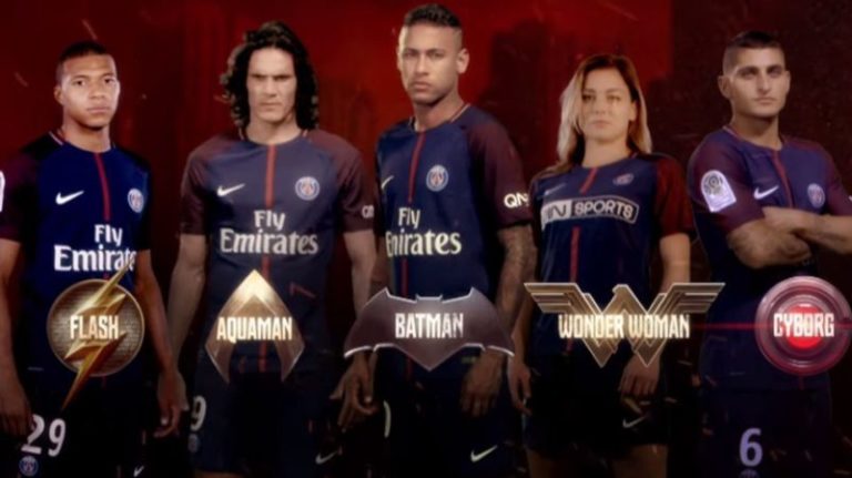 Liga da Justiça | Equipe do PSG se une em trailer promocional do filme