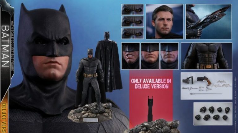 Liga da Justiça | Hot Toys lança colecionável do Batman de Ben Affleck