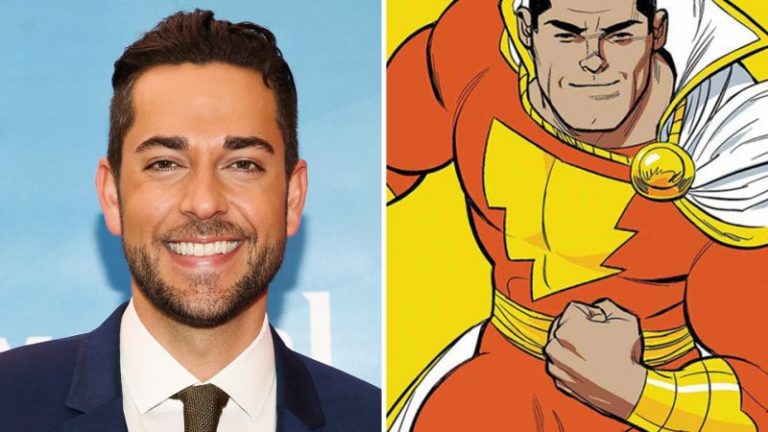 Shazam! | Diretor divulga imagem de Zachary Levi nos bastidores do filme