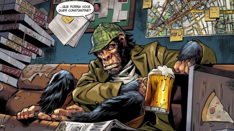 Detetive Chimp | Personagem retorna as HQ’s com novo título