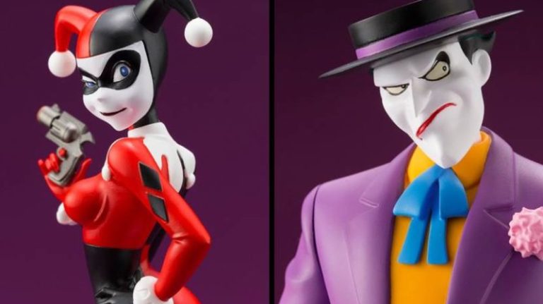 Batman: A série animada | Kotubukiya lança action figures do Coringa e Arlequina