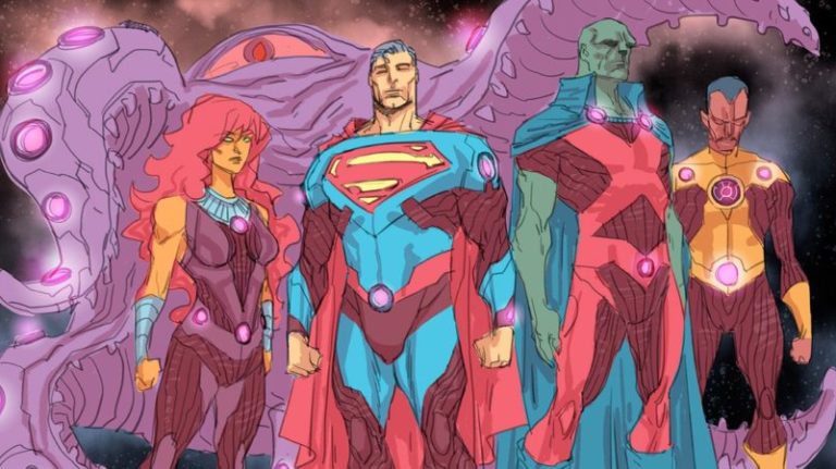 Justice League: No Justice | Scott Snyder revela detalhes sobre confronto entre Superman e Starro