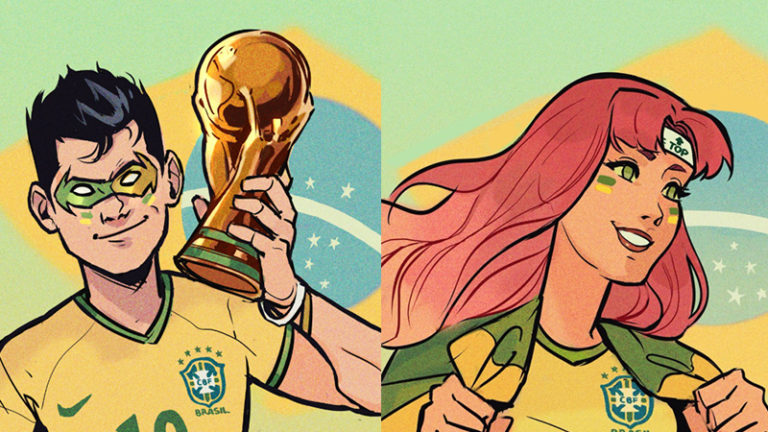 Jovens Titãs | Gabriel Picolo deixa os heróis no clima da Copa do Mundo