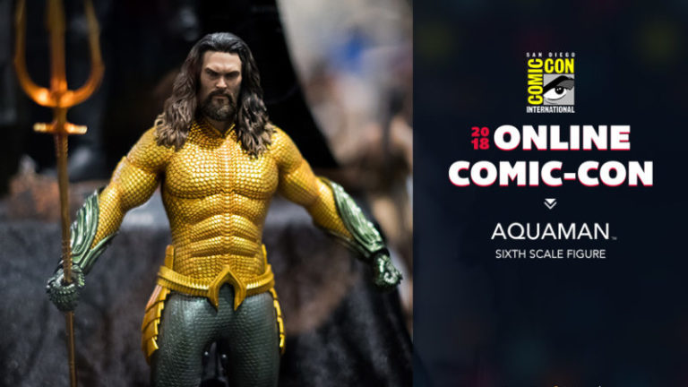 Aquaman | Colecionáveis revelam mais dos visuais do herói e do Arraia Negra
