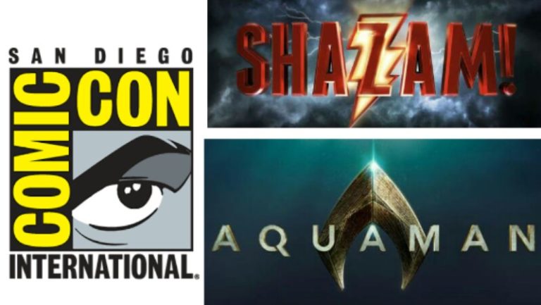 DCEU | Aquaman e Shazam! são destaques de edições especiais SDCC de revistas gringas