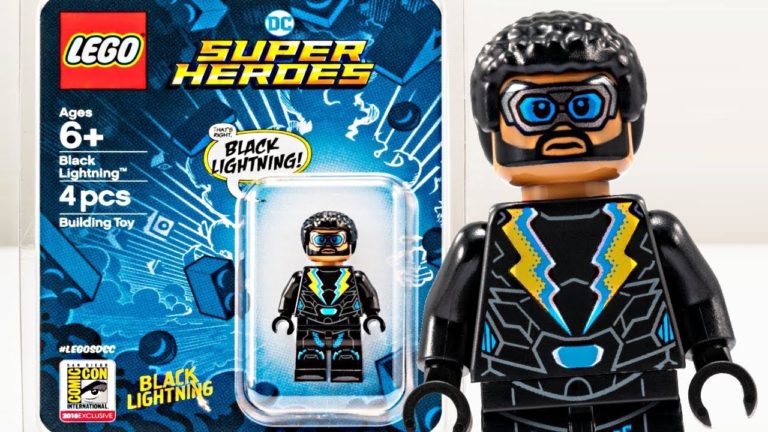 Raio Negro | LEGO colecionável do personagem será lançado durante a San Diego Comic-Con