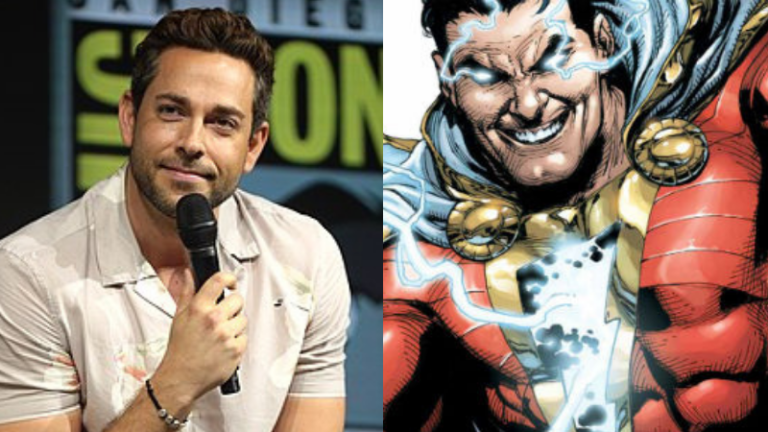 Shazam | Zachary Levi divulga nova foto do uniforme do herói