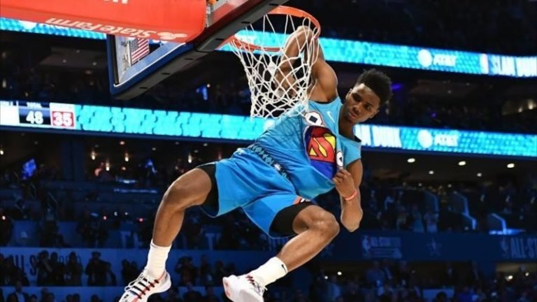 NBA | Hamidou Diallo, do Oklahoma, salta Shaq, performa como Superman e vence Torneio de Enterradas