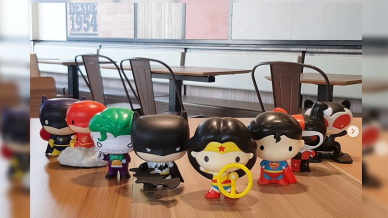 Burger King | King Jr terá brindes de heróis e vilões da DC Comics