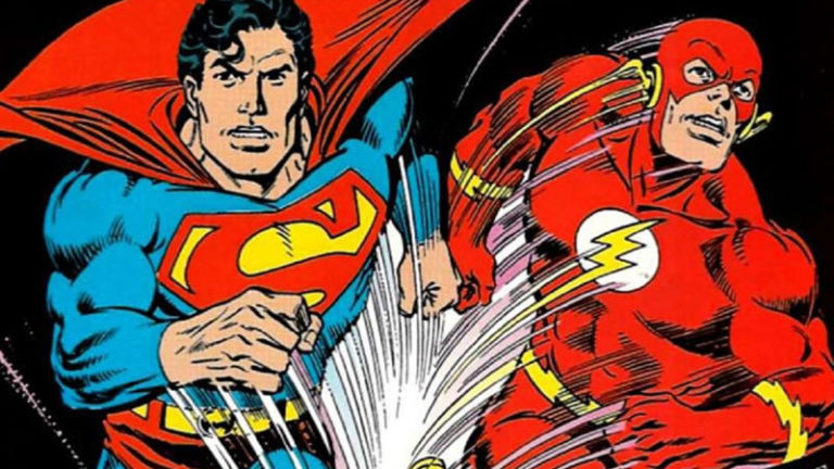 Superman | Flash e o Homem de Aço apostam mais uma vez uma corrida nos quadrinhos