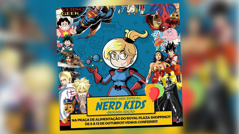 Nerd Kids | Evento com temática nerd ocorreu em Santa Maria/RS