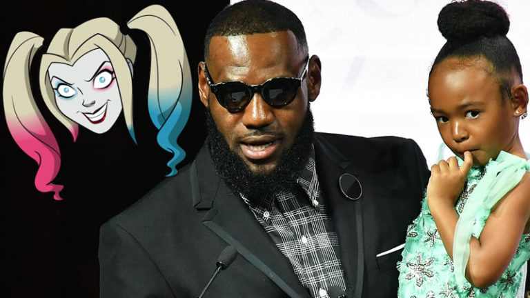 Harley Quinn | LeBron James e sua família são grandes fãs do desenho animado da personagem