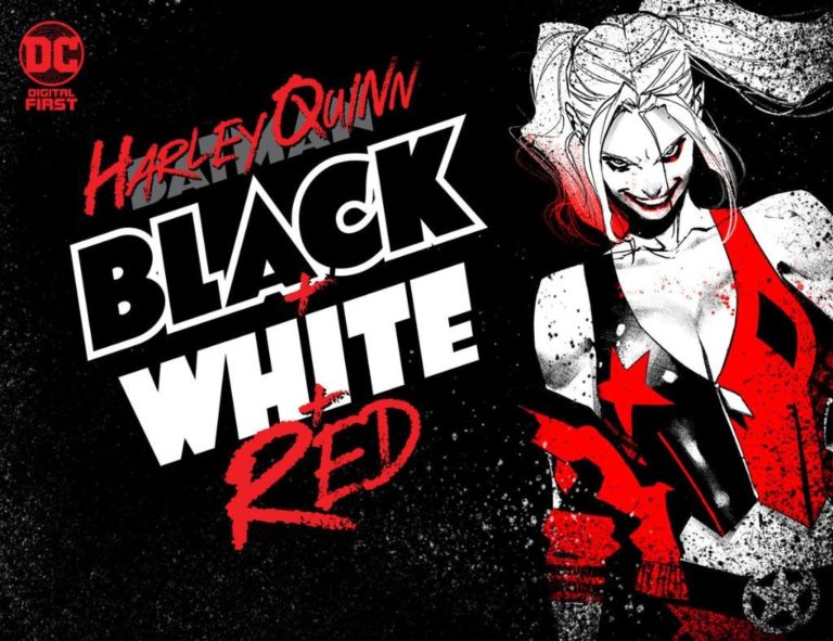 Harley Quinn: Black+White+Red | Nova edição do selo DC Black Label é anunciada