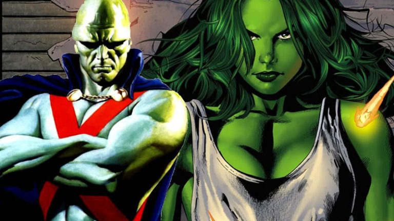Marvel/DC | Troca entre a Mulher-Hulk e o Caçador de Marte QUASE aconteceu entre as editoras