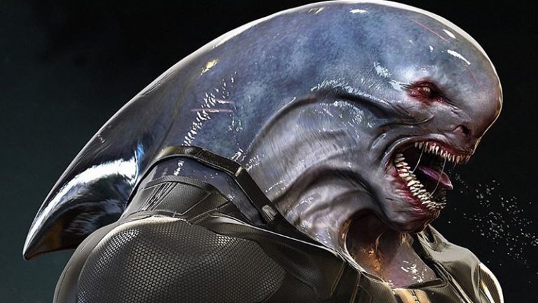 Tubarão-Rei | Divulgada imagens conceituais do personagem de um jogo descartado da DC