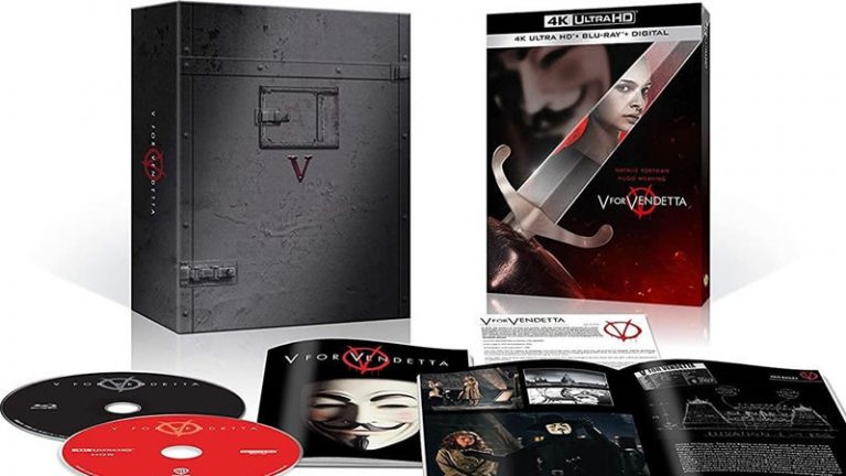 V de Vingança | Filme ganha Blu-ray 4K e steelbook em edição de colecionador