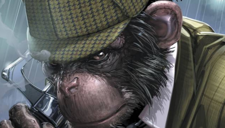 #EspecialLigaSombria | Detetive Chimp: Disque M para Macaco