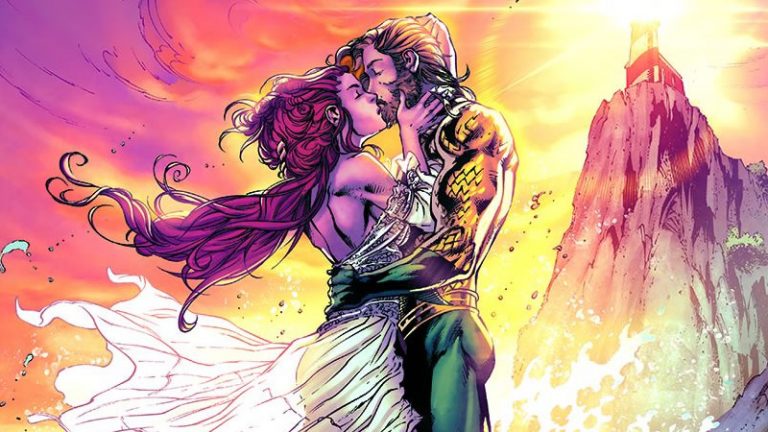 Aquaman #65 | Casamento entre Mera e Aquaman é destaque na edição final de Kelly Sue DeConnick