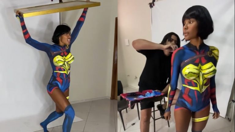 Mulher-Maravilha | A atriz Suyane Moreira se transforma na heroína brasileira Yara Flor em sessão de fotos