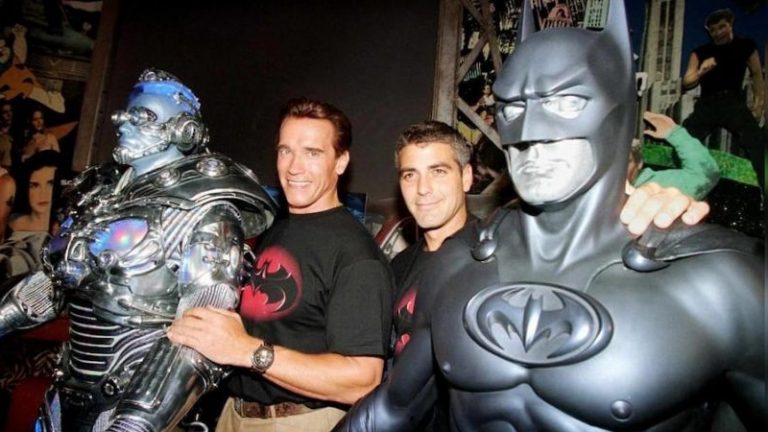 Batman & Robin | George Clooney e Arnold Schwarzenegger nunca estiveram juntos no set
