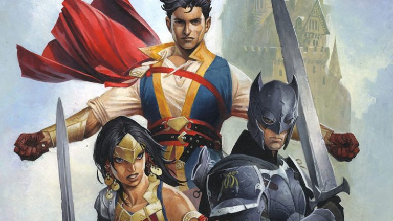 Criadores do título “Dark Knight of Steel” descrevem sua abordagem com o tema medieval no universo DC