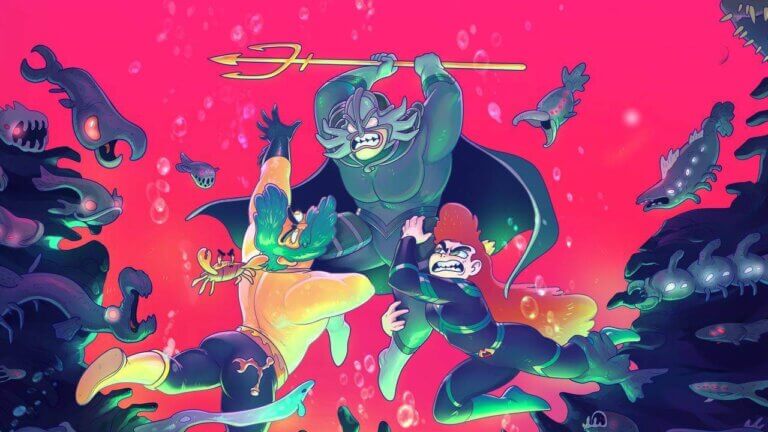 Aquaman: King of Atlantis explora a vastidão da mitologia do herói, em uma aventura divertida e encantadora