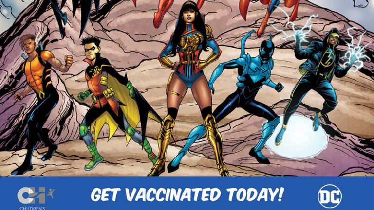 DC Comics anuncia campanha para promover a vacinação contra a COVID-19
