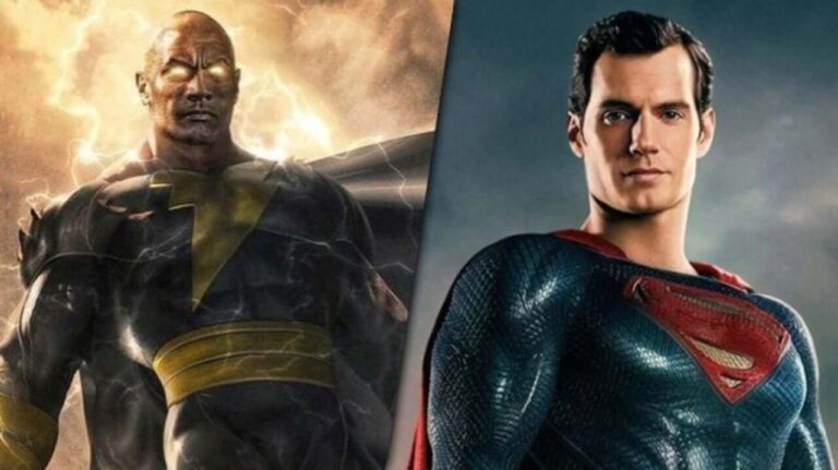 Dwayne Johnson comenta como seria um encontro entre o Adão Negro com o Superman de Henry Cavill
