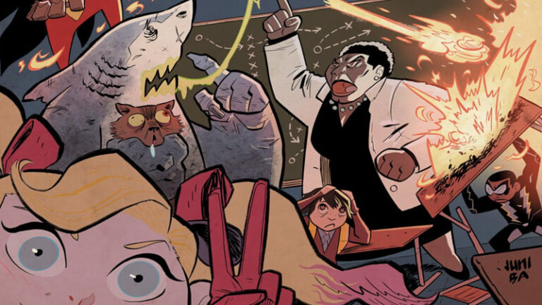 A publicação antológica Saved by the Belle Reve focará nos heróis jovens