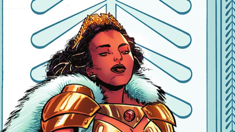 Nubia presta homenagem a uma estrela do Arrowverso