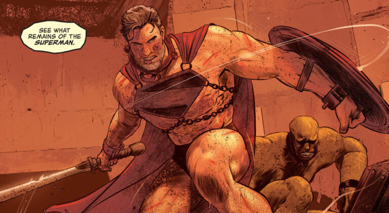 Traje de Gladiador é fantasia erótica entre o casal Superman e Lois; saiba mais!